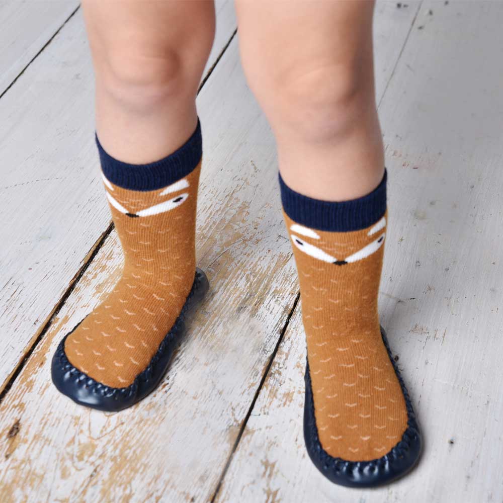 Fox Moccasin Slippers Fox Moccasin Slippers