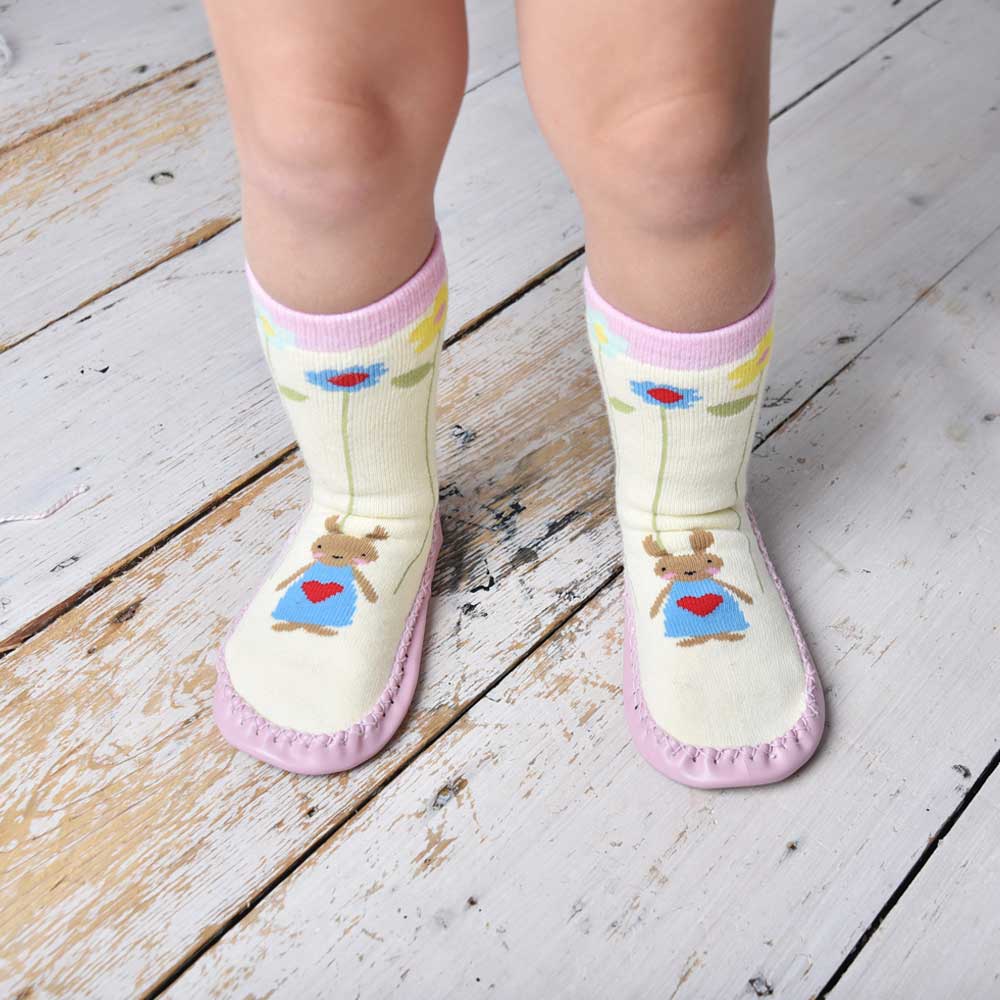 Rabbit Moccasin Slippers Rabbit Moccasin Slippers