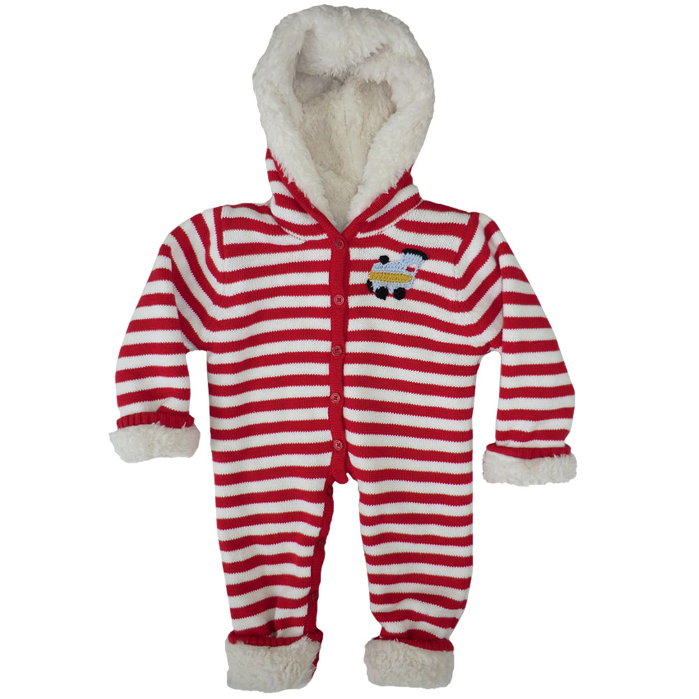 Train Fleece Lined Hooded Jumpsuit Train Fleece Lined Hooded Jumpsuit